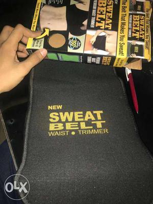 Black Sweat Belt
