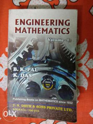 Engineering Mathematics Volume 1 By B. K. Pal