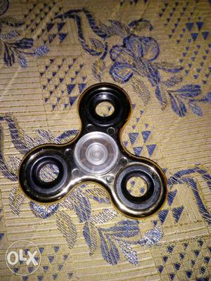 Gold fidget spinner