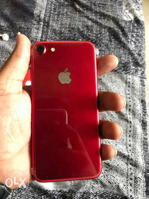 Iphone 7 red 128 gb only 3 months used call me