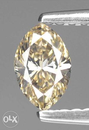 Natural Diamond 0.50ct light brown colour