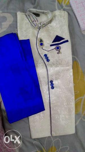 New and unused boy's Sherwani for marriage,