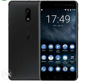 New sealed Nokia 6 (Matte black,3gb/32gb)available on