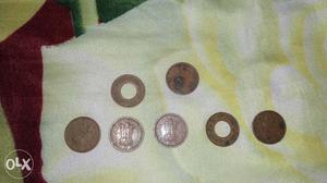 Old Coin collection of independent era of