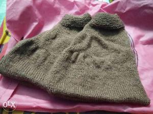 Pair of woolen socks hand knitted