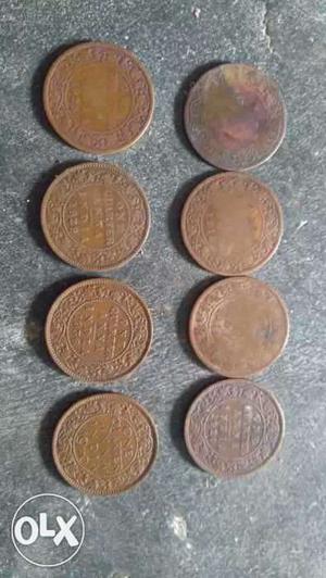 Round Brown Coins