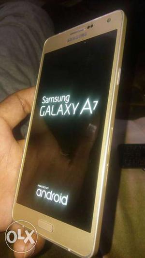 Samsung Galaxy A7 Super Almond Screen