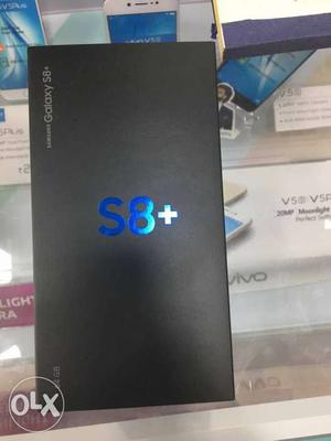 Samsung s8 plus black brand new phone box all