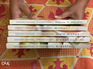 Sanjeev kapoor kitchen secrets. 5 books for 