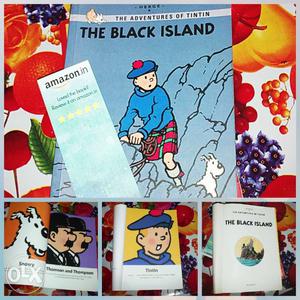 The Black Island Book Collage