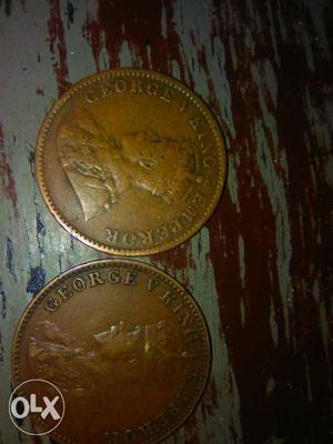 Two Round Coin Collectible