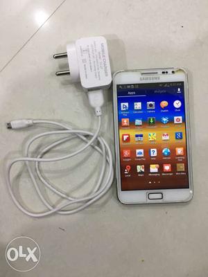 Galaxy note only with charger. Good condition. No