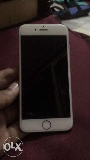 Iphone 6 gold 16 gb with box chargr olny