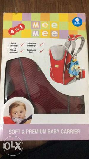 MEE MEE BABY Carrier, brand new & never used.