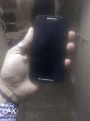 Moto E..like new condition with bill box n