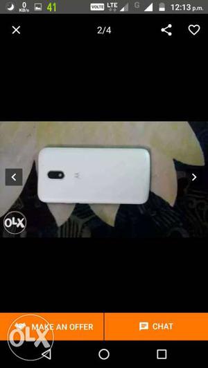 Moto E3 power,,new condition and 6 months old