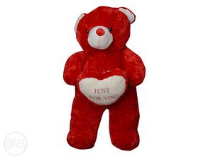 New Big Red Teddy Bear