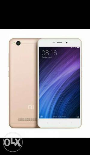 New redmi 4a sealed pack in grey color,