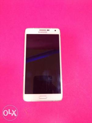 Samsung galaxy A7 White Mint condition With bill
