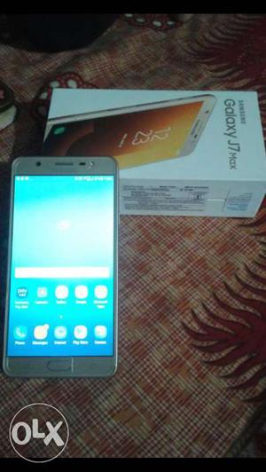 Samsung galaxy j7 max 1 month old,bill, charger,