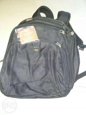 VIP black laptop backpack in very good condition.