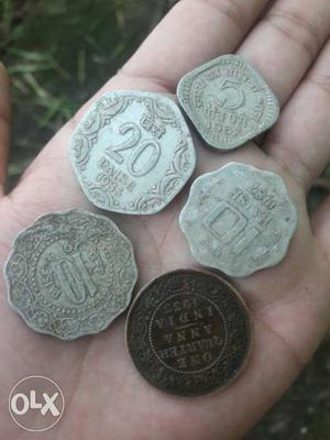 0ld Indian Coins