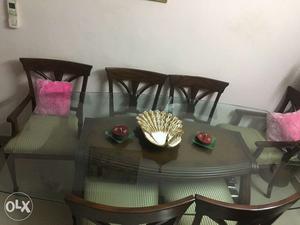 6 seater dining table perfect for a family to