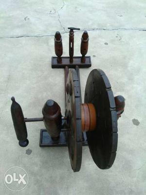 Antique charkha good in shape.