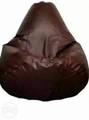 Bean bag Jumbo / XXL Size with beans brown colour.