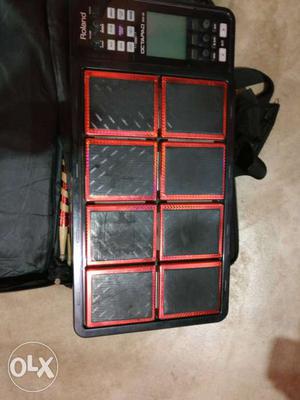 Black And Red Roland Octapad