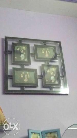 Black Four-picture Frame