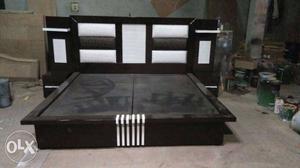 Brand new low floor bed with 2 side tables best
