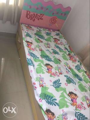 Branded Kids Cot with storage space