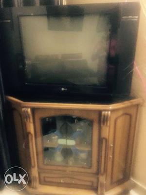 Brown Wooden Cabinet TV Stand