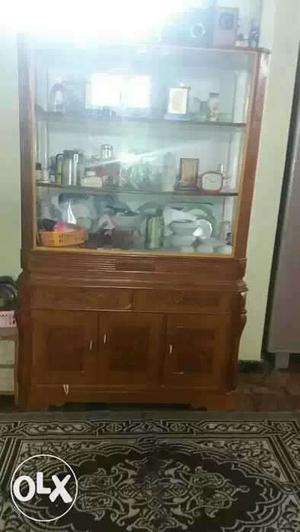 Brown Wooden Chini Cabinet