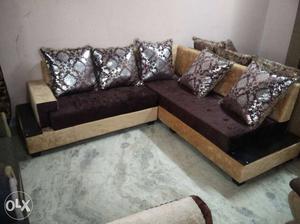 Designer corner sofa set new design at satya