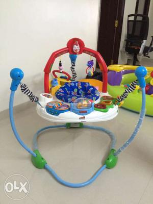 Fisherprice laugh and learn jumperoo, good