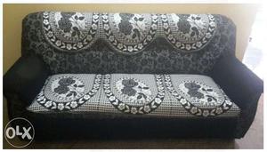 Five seater sofa with cover in Good condition