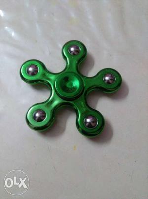 Green 5-ball Fidget Spinner