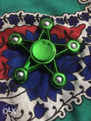 Green Star Fidget Spinner