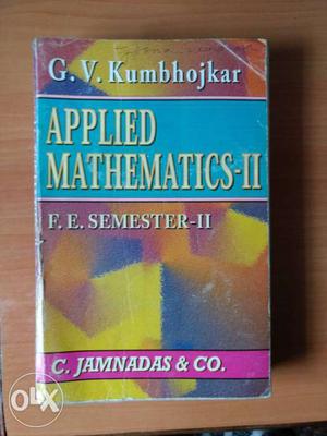 Kumbhojkar book for Maths Sem 2 Engineering