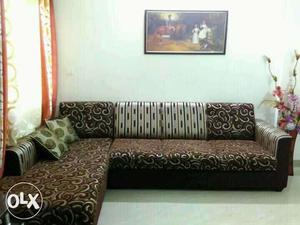 L shape sofa. this is custom made using best