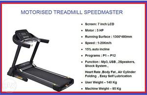 Motorized treadmill 707,fully automatic,auto