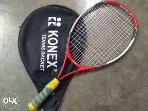 Red And White Konex Tennis Racket