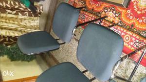 Set of 3 chairz and one office table would