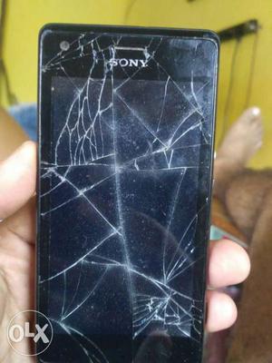 Sony Xperia m screen damage