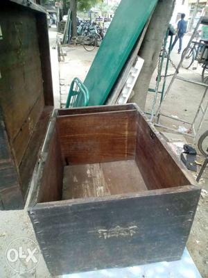 Teak wood box good condition