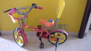 Toddler's Pink Star BSA BICYCLE