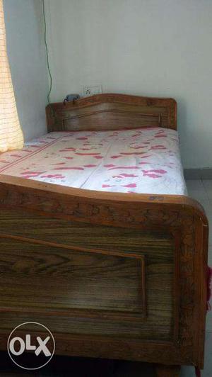 Two - single bed (wooden)