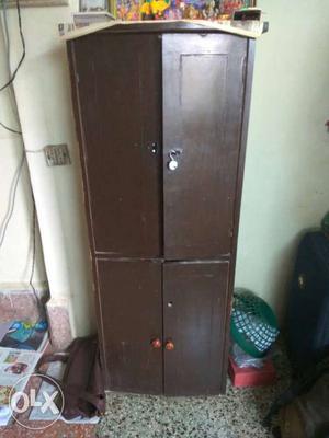 (urgent) sell Brown Wooden Cupboard Storage